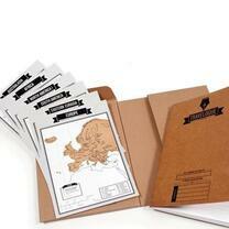 Без бренда «Скретч-карта мира стирающаяся. Карта путешествий» в Уфе