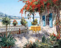 Без бренда «Летняя терраса у залива (20шт)» в Уфе