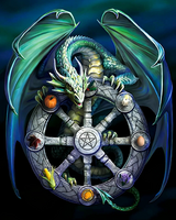 Без бренда «Коробка 20 шт: Дракон на магическом круге» в Уфе