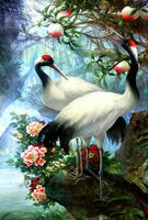 Без бренда «Журавли под персиковым деревом» в Уфе в интернет-магазине Без бренда «Журавли под персиковым деревом» в Уфе