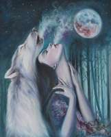 Без бренда «Девушка и волк в полнолуние» в Уфе в интернет-магазине Без бренда «Девушка и волк в полнолуние» в Уфе