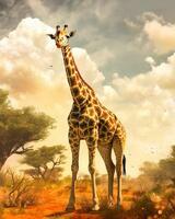 Без бренда «Красивый жираф в солнечный день» в Уфе в интернет-магазине  Без бренда «Красивый жираф в солнечный день» в Уфе