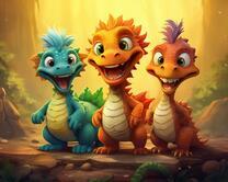 Без бренда «Милые и веселые дракончики» в Уфе в интернет-магазине  Без бренда «Милые и веселые дракончики» в Уфе