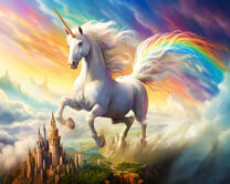 Единорог в небесах