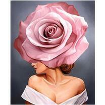 Без бренда «Девушка с розовой розой на голове» в Уфе