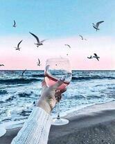 Без бренда «Бокал вина и рассветное море» в Уфе в интернет-магазине  Без бренда «Бокал вина и рассветное море» в Уфе