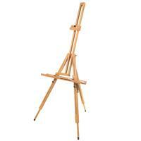 Без бренда «Коробка 4 шт.: Мольберт Две картинки тренога, деревянный, подставка» в Уфе