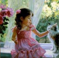 Без бренда «Девочка с кошкой на подоконнике» в Уфе