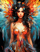 Без бренда «Девушка в ярком костюме в стиле фэнтези» в Уфе в интернет-магазине Без бренда «Девушка в ярком костюме в стиле фэнтези» в Уфе