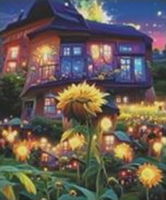 Без бренда «Сказочный домик и поле подсолнухов» в Уфе в интернет-магазине Без бренда «Сказочный домик и поле подсолнухов» в Уфе