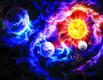 Без бренда «Солнце и планеты среди туч» в Уфе